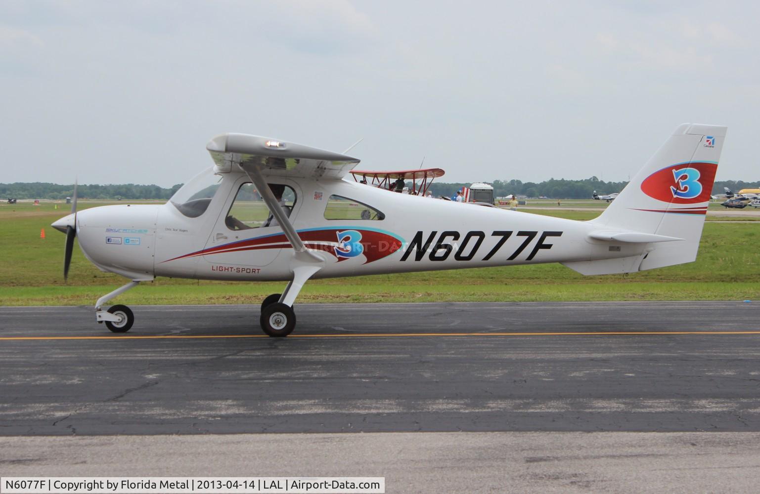 N6077F, 2012 Cessna 162 Skycatcher C/N 16200218, Cessna 162 Skycatcher