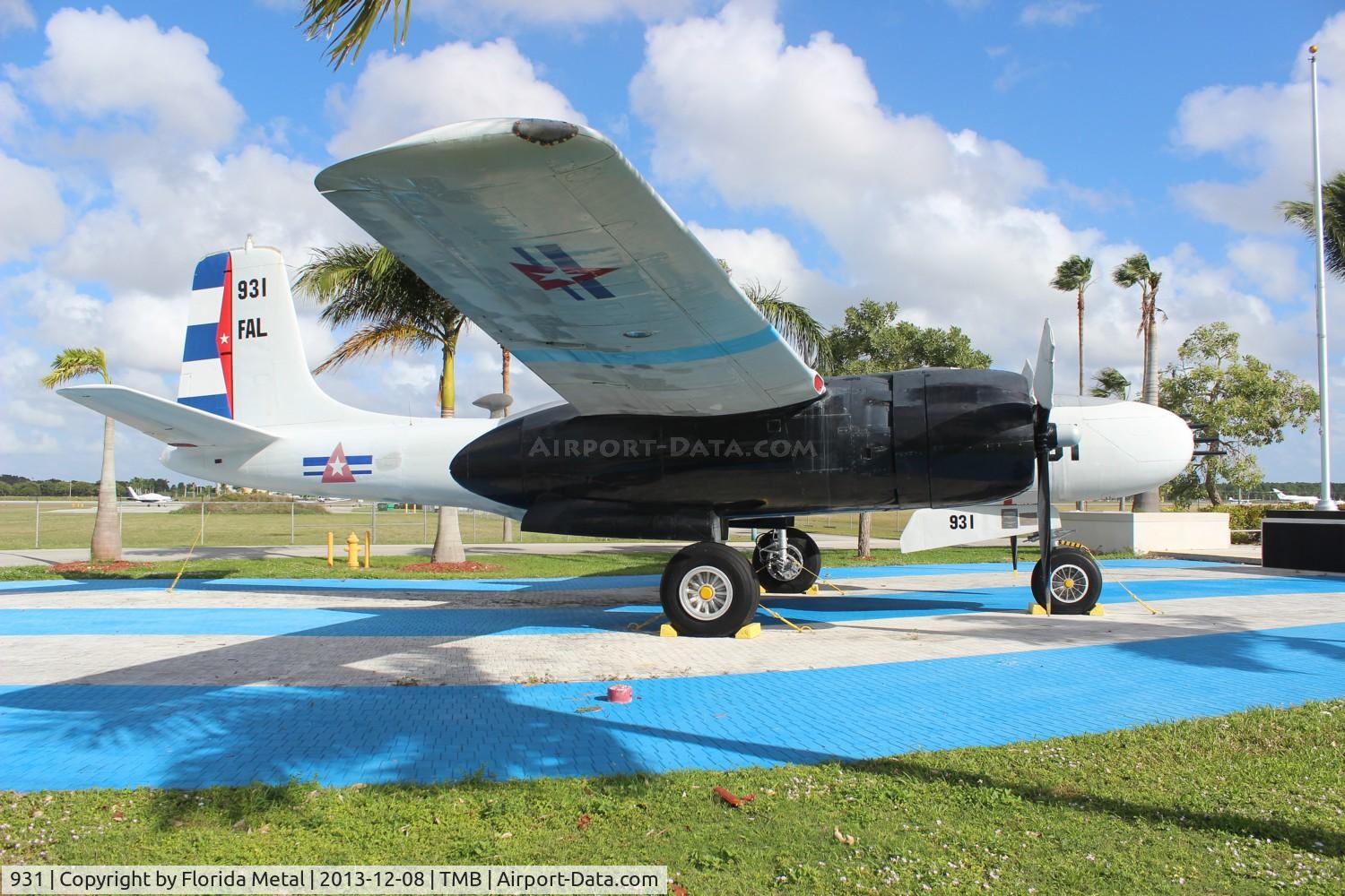 931, 1944 Douglas A-26B Invader C/N 28719, Bay of Pigs Invasion Free Cuban A-26 Invader
