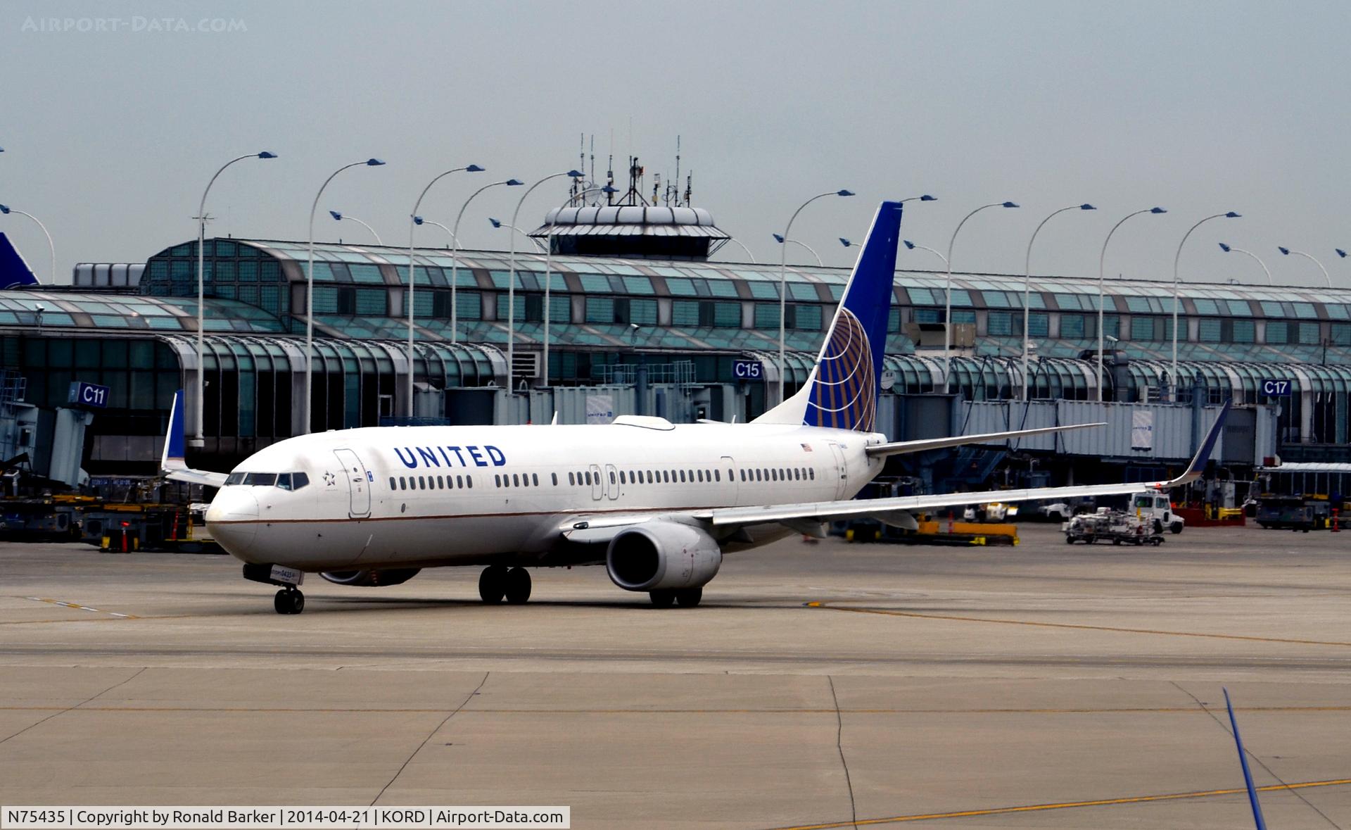 N75435, 2009 Boeing 737-924/ER C/N 33529, Taxi O'Hare