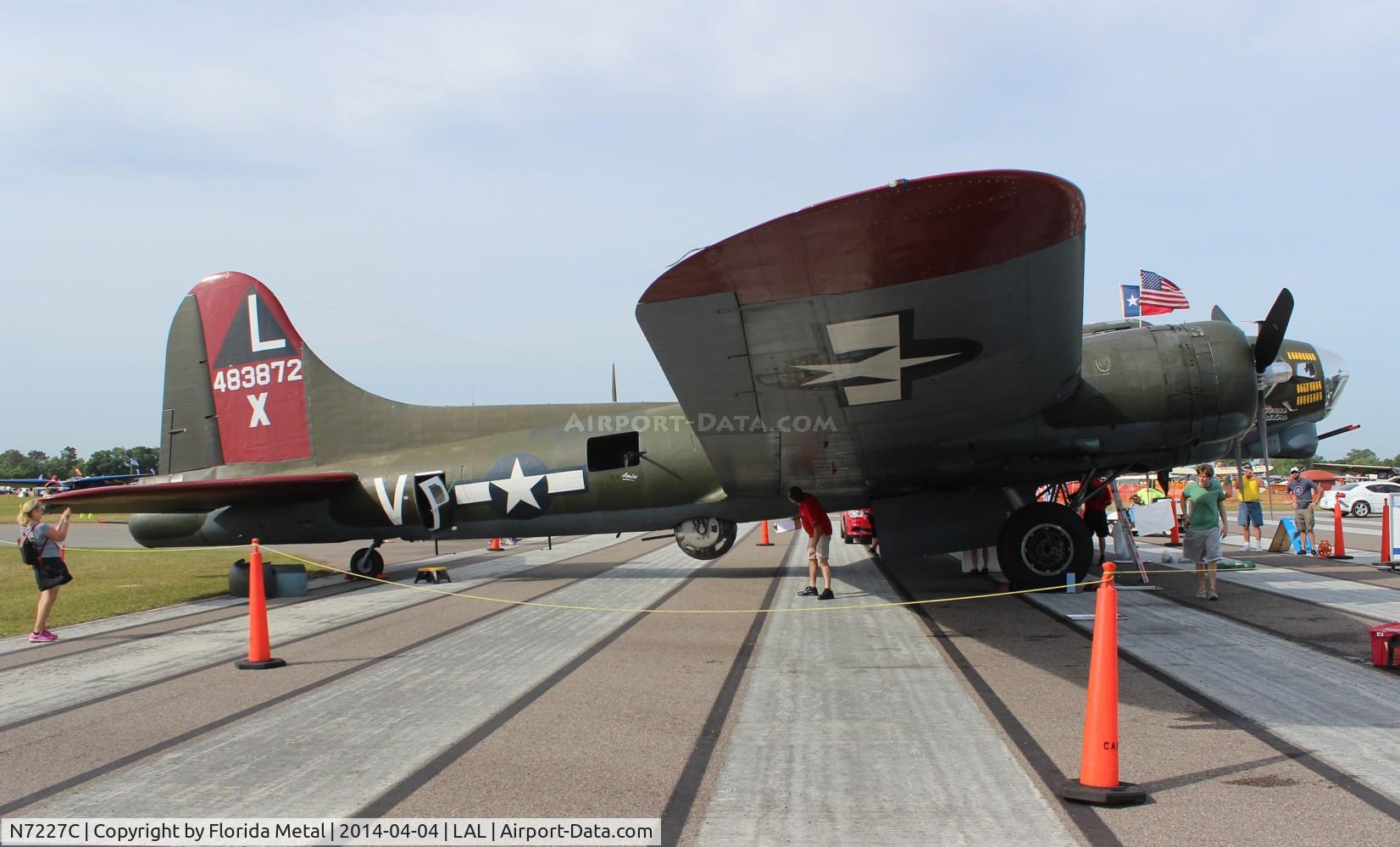 N7227C, 1944 Boeing B-17G Fortress C/N 32513, Texas Raiders B-17G