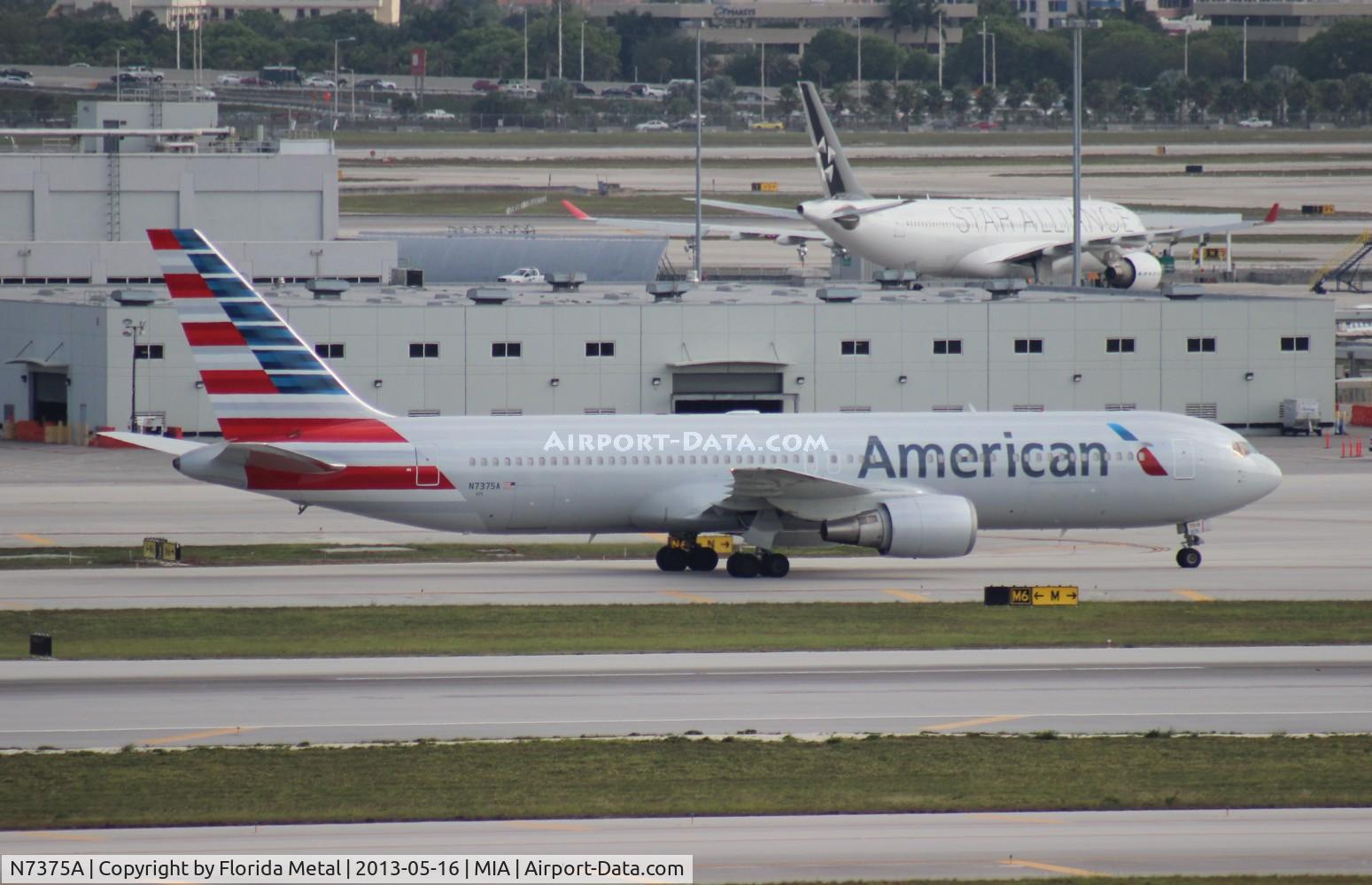 N7375A, 1992 Boeing 767-323 C/N 25202, American 767-300
