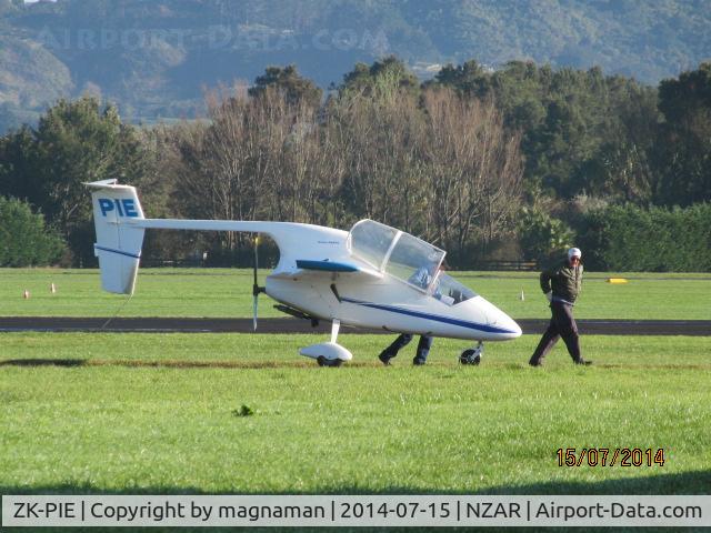 ZK-PIE, Barber Snark HA/3 C/N 002, After the crash and burn of c/n 001 earlier this year this one nearly befell same fate. Landing erratically and then engine failed whilst taxying off runway. Pushed along back to hangar.