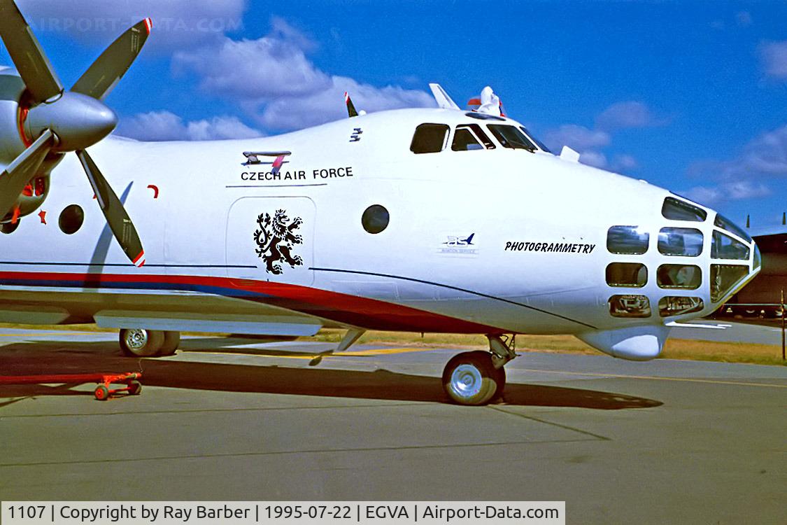 1107, Antonov An-30 C/N 1107, Antonov An-30 [1107] (Czech Air Force) RAF Fairford~G 22/07/1995