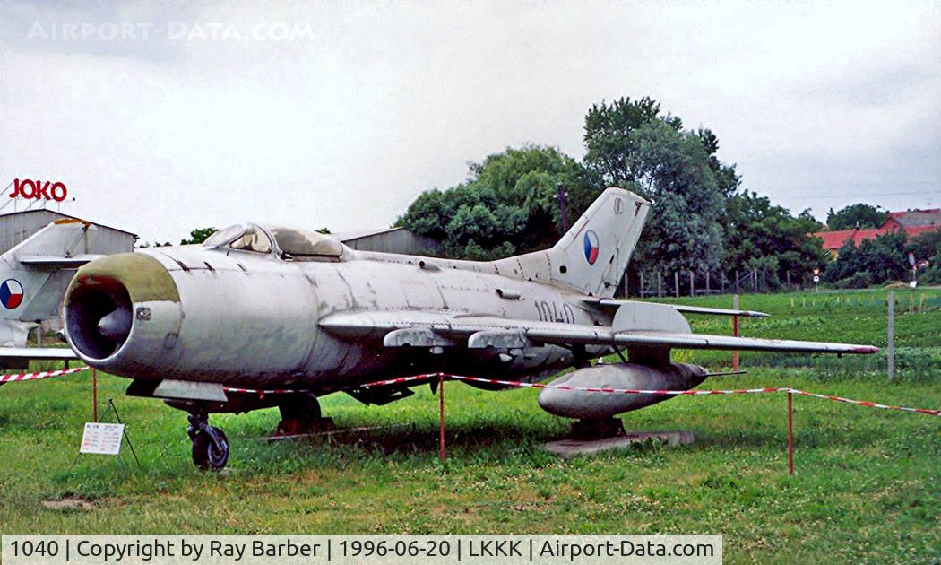 1040, Mikoyan-Gurevich MiG-19PM C/N 651040, Mikoyan-Gurevich MiG-19PM (651040) (Czech Air Force) Kunovice~OK 20/06/1996