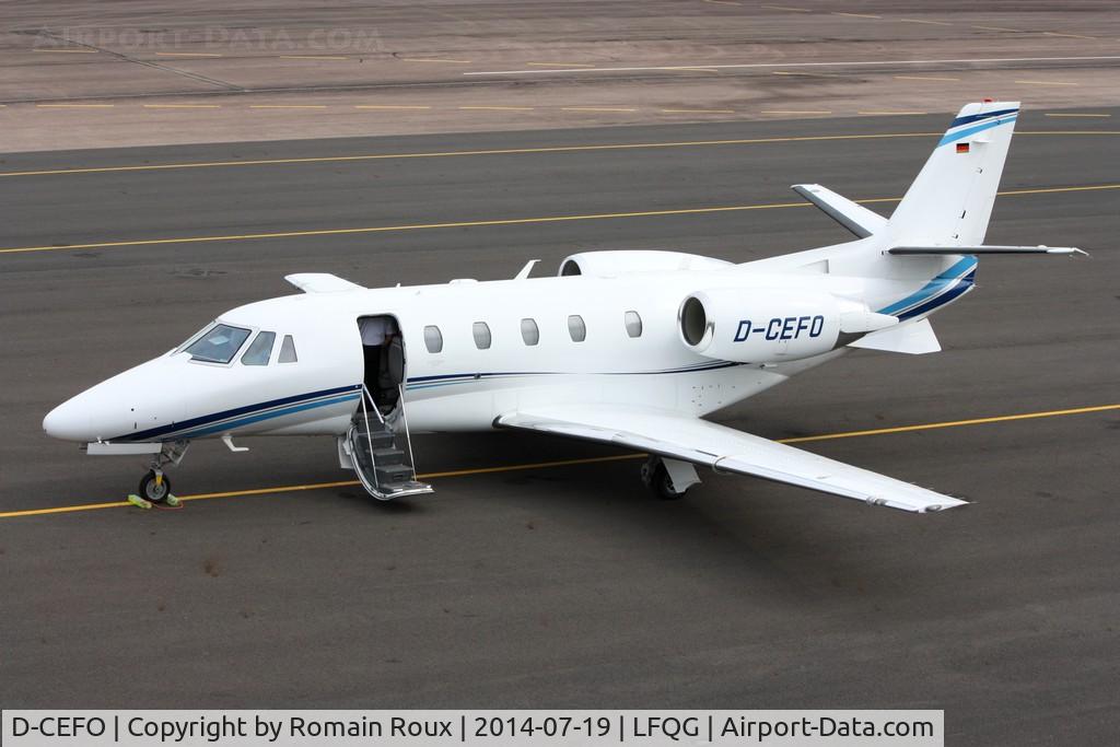 D-CEFO, 2011 Cessna 560XL Citation Excel XLS+ C/N 560-6082, Parked