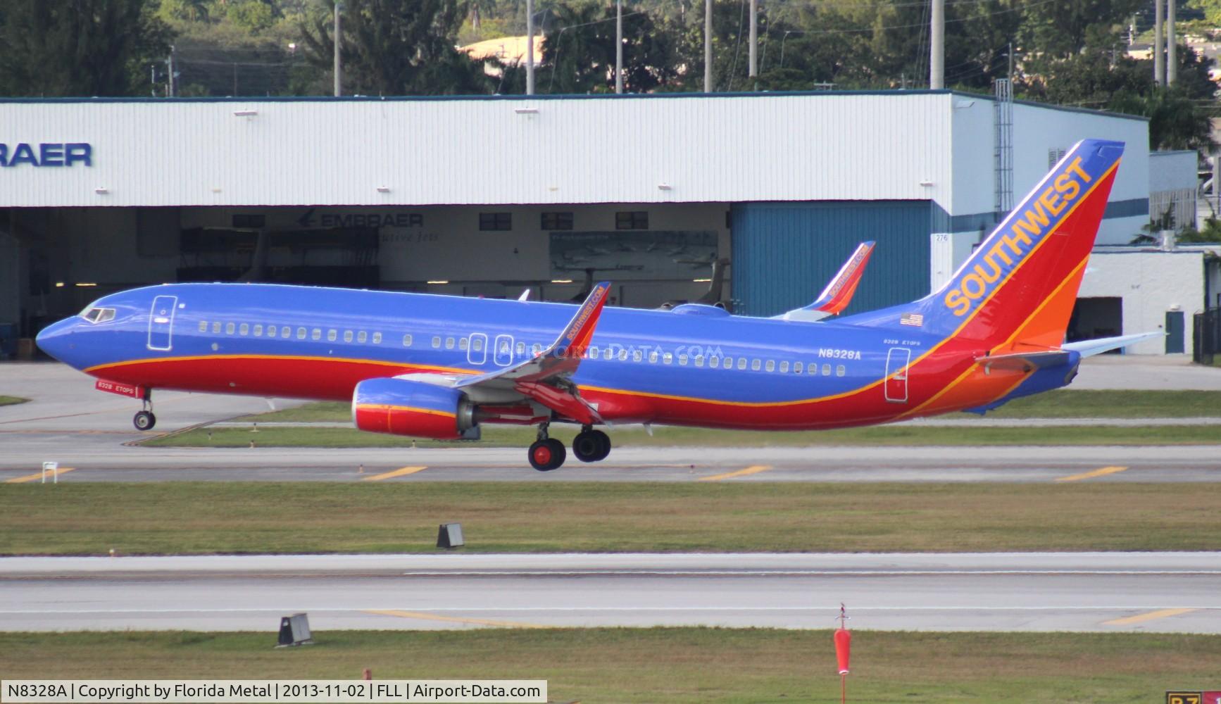N8328A, 2012 Boeing 737-8H4 C/N 38818, Southwest 737-800