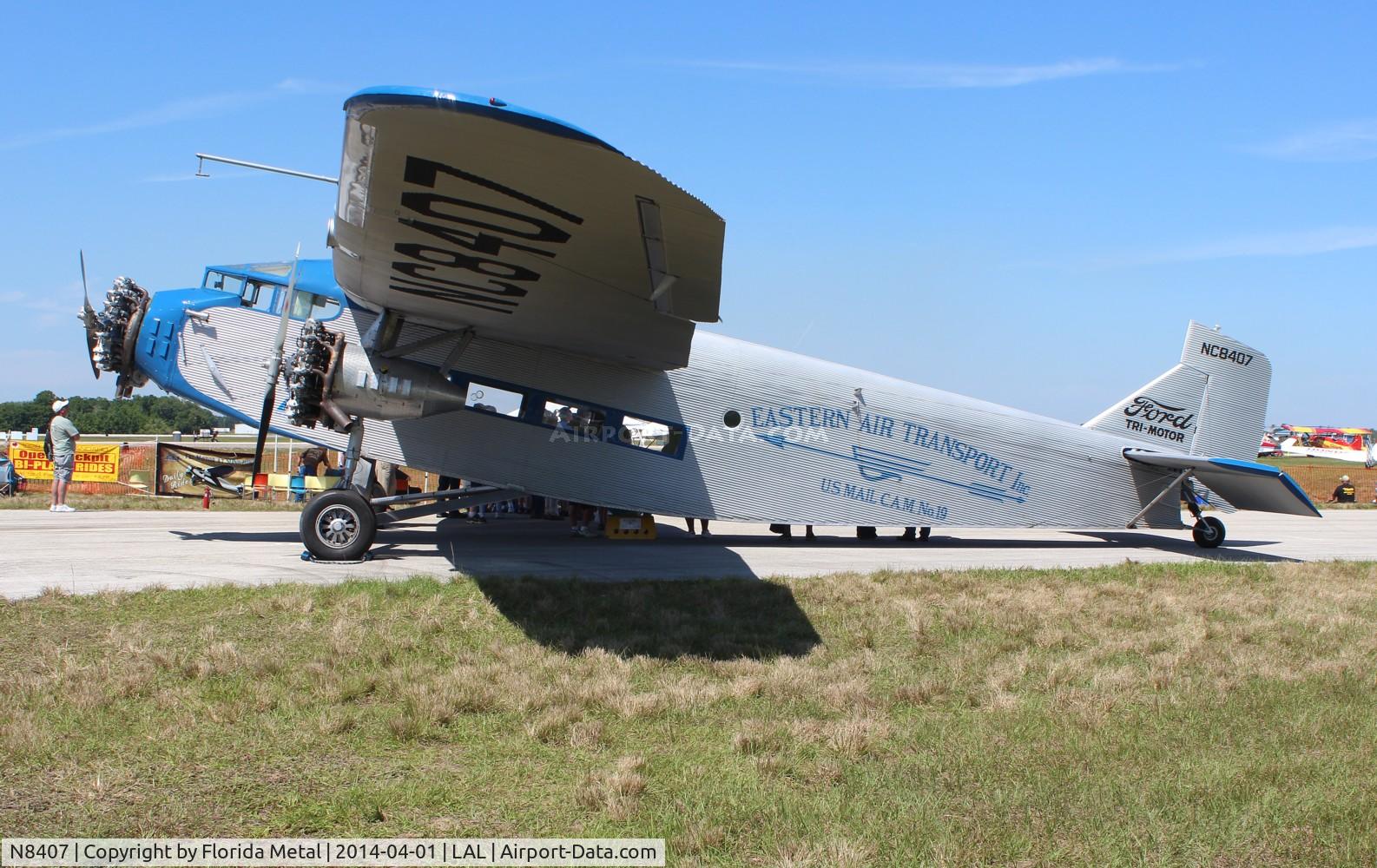 N8407, 1929 Ford 4-AT-E Tri-Motor C/N 69, Ford Trimotor