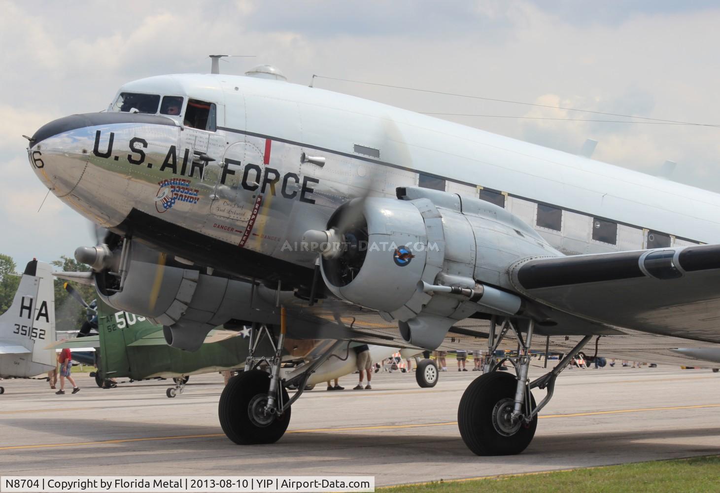 N8704, 1944 Douglas DC3C-S4C4G (TC-47B-30-DK) C/N 33048, C-47 Yankee Doodle Dandy
