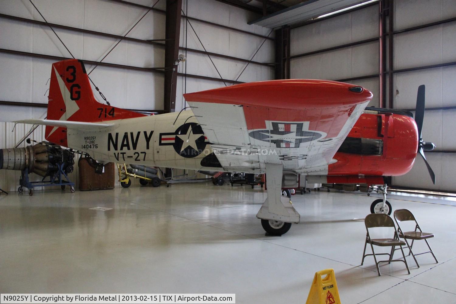N9025Y, 1956 North American T-28C Trojan C/N 226-152, T-28C Trojan