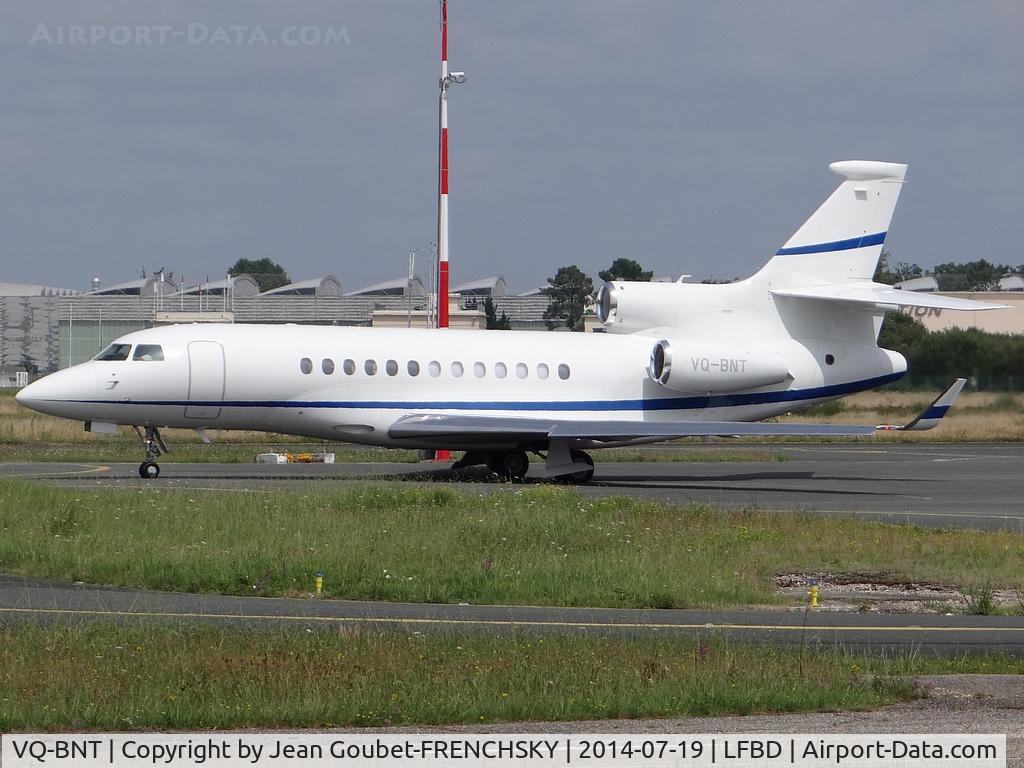 VQ-BNT, 2011 Dassault Falcon 7X C/N 135, Planair Enterprises