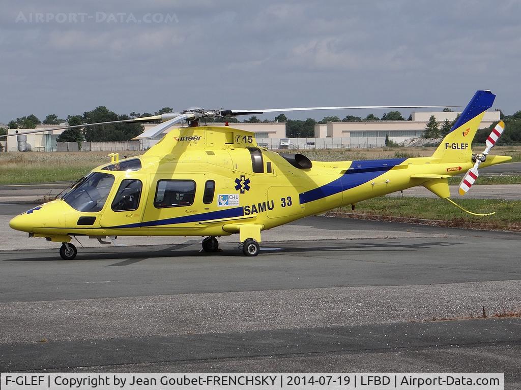 F-GLEF, 1998 Agusta A-109E Power C/N 11027, SAMU 33
