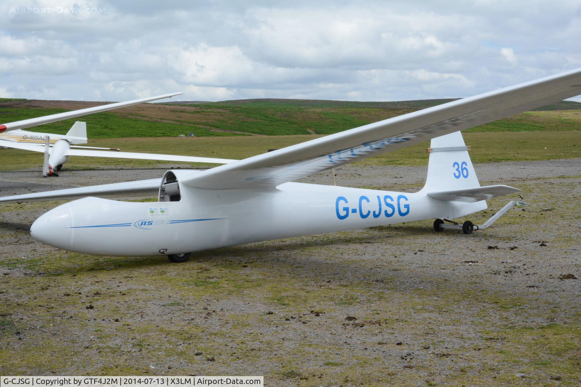 G-CJSG, 1968 Schleicher Ka-6E Rhonsegler C/N 4248, G-CJSG '36' at Long Mynd 13.7.14