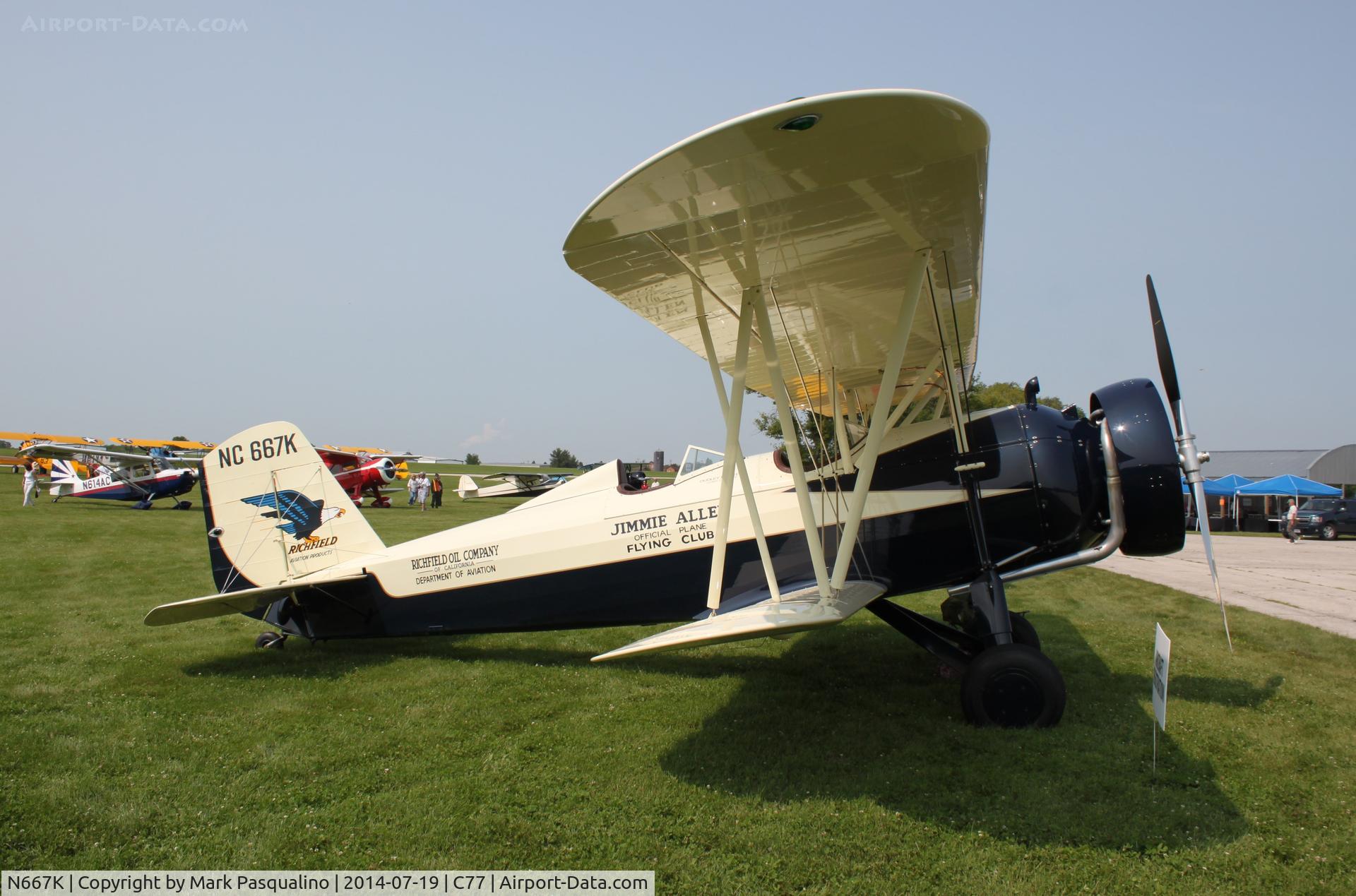 N667K, Stearman 4-E Junior Speedmail C/N 4007, Stearman 4E