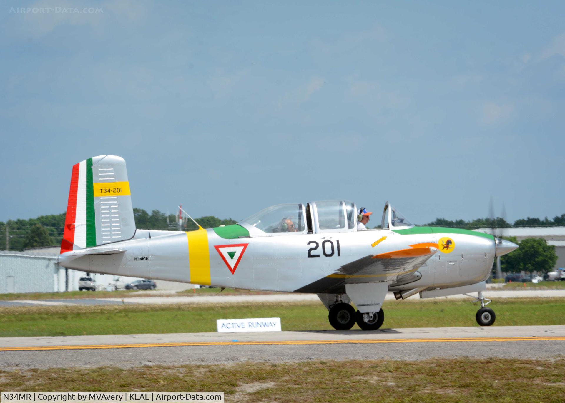 N34MR, 1952 Beech T-34A (A45) Mentor Mentor C/N G-39, 2014 Sun n Fun