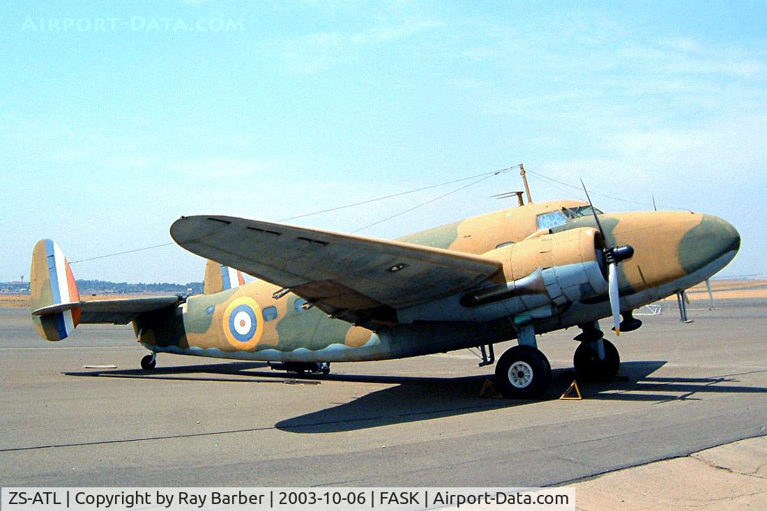 ZS-ATL, 1941 Lockheed 18-08 Lodestar C/N 2058, Lockheed 18-08 Lodestar [18-2058] Swartkop~ZS 06/10/2003