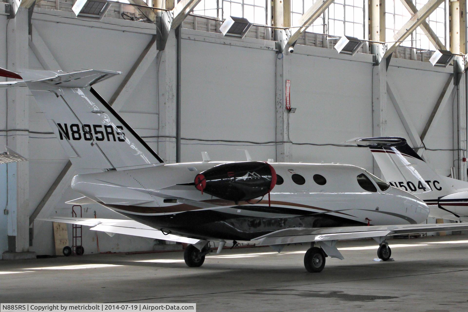 N885RS, 2011 Cessna 510 Citation Mustang Citation Mustang C/N 510-0389, At the Boundary Bay Airport Airshow