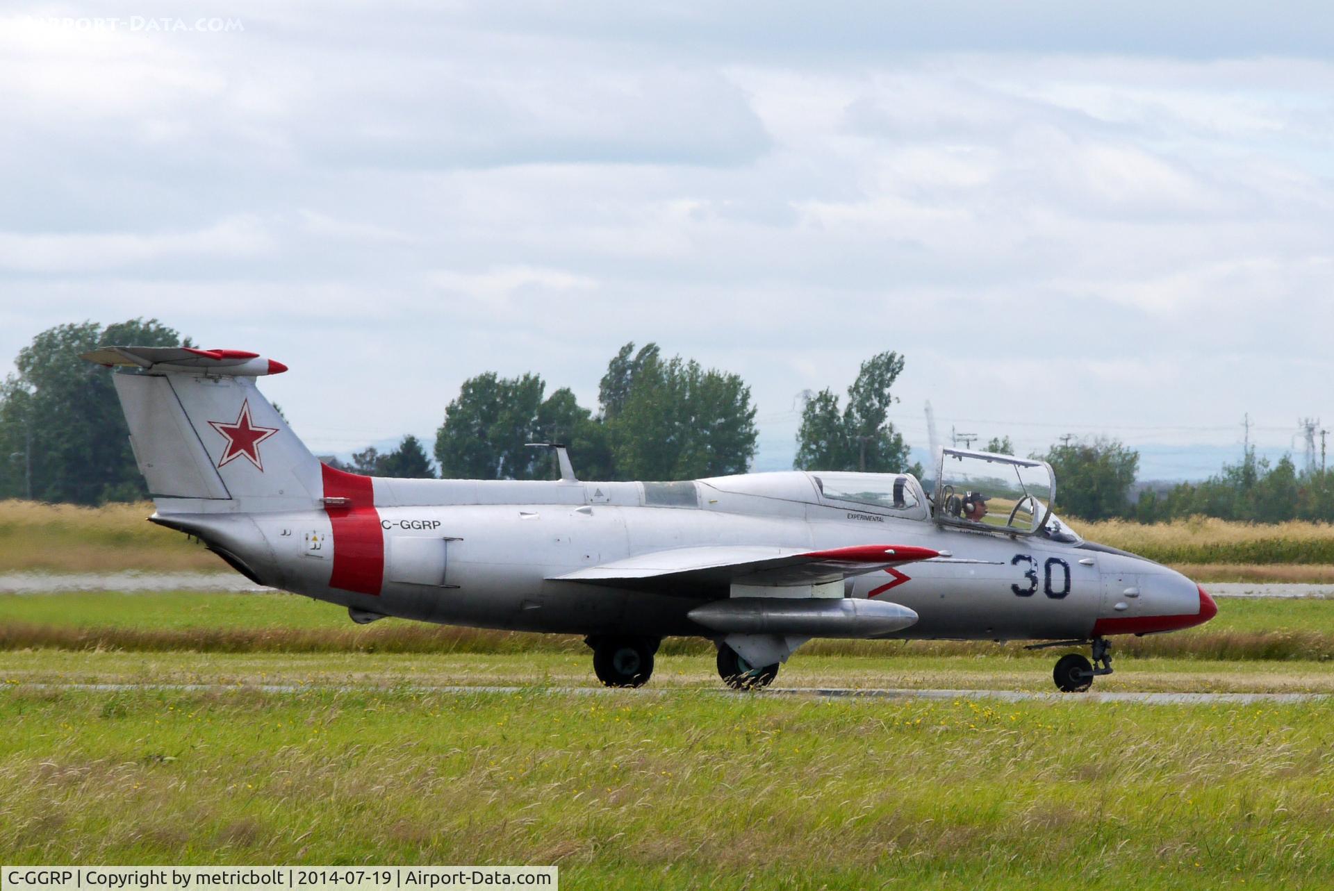 C-GGRP, 1970 Aero L-29 Delfin C/N 093705, At the Boundary Bay Airshow
