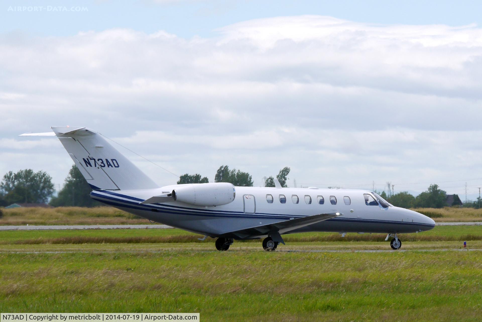N73AD, 2013 Cessna 525B CitationJet CJ3 C/N 525B0402, At the Boundary Bay Airshow