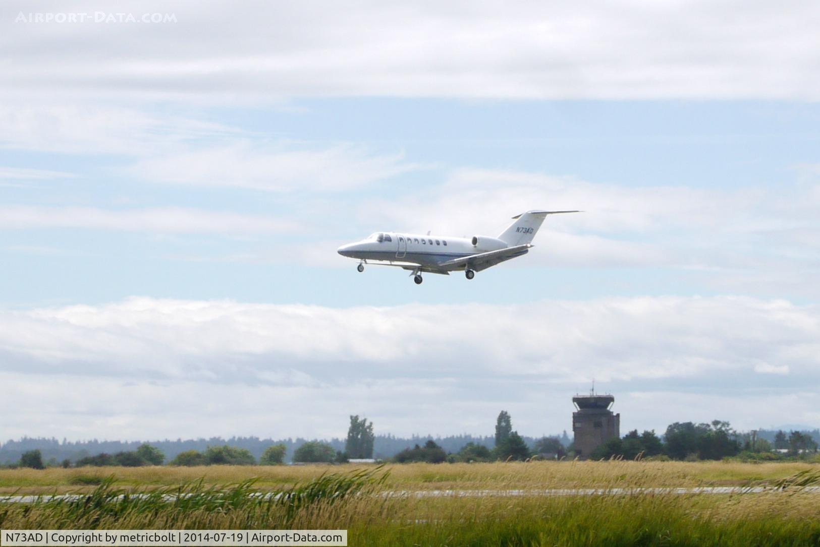 N73AD, 2013 Cessna 525B CitationJet CJ3 C/N 525B0402, At the Boundary Bay Airshow