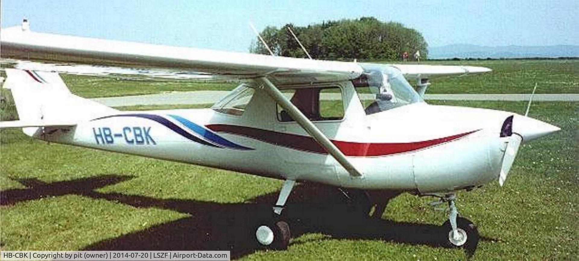 HB-CBK, 1966 Reims F150F C/N 0026, This very nice plane stay in switzerland in LSZF