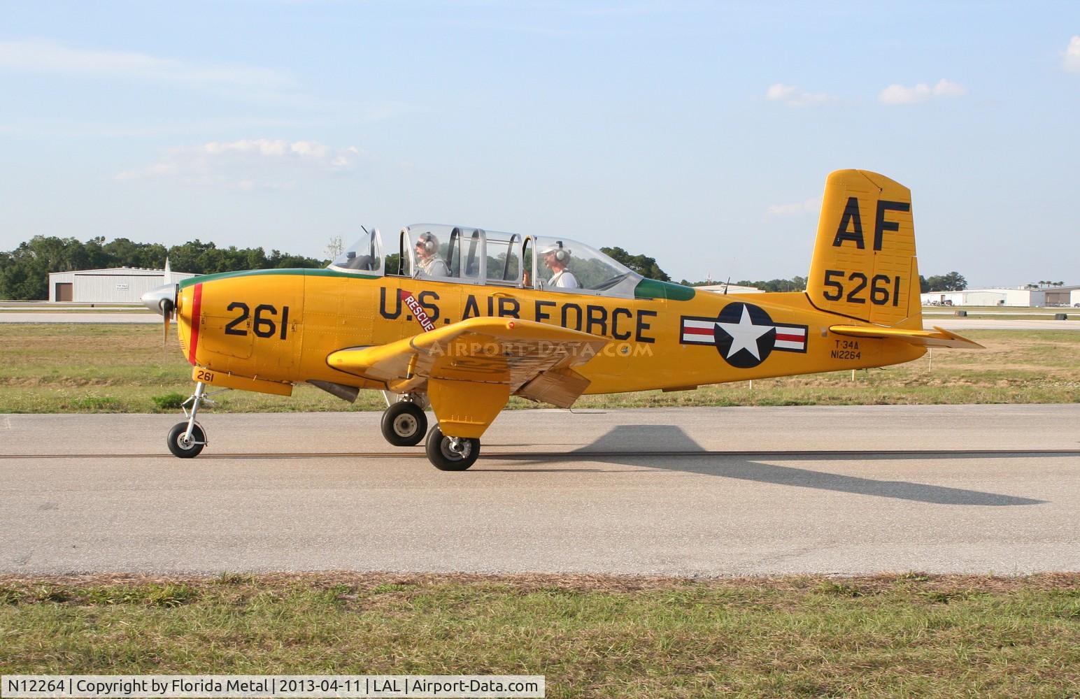 N12264, 1956 Beech A45 C/N G-818, Beech T-34