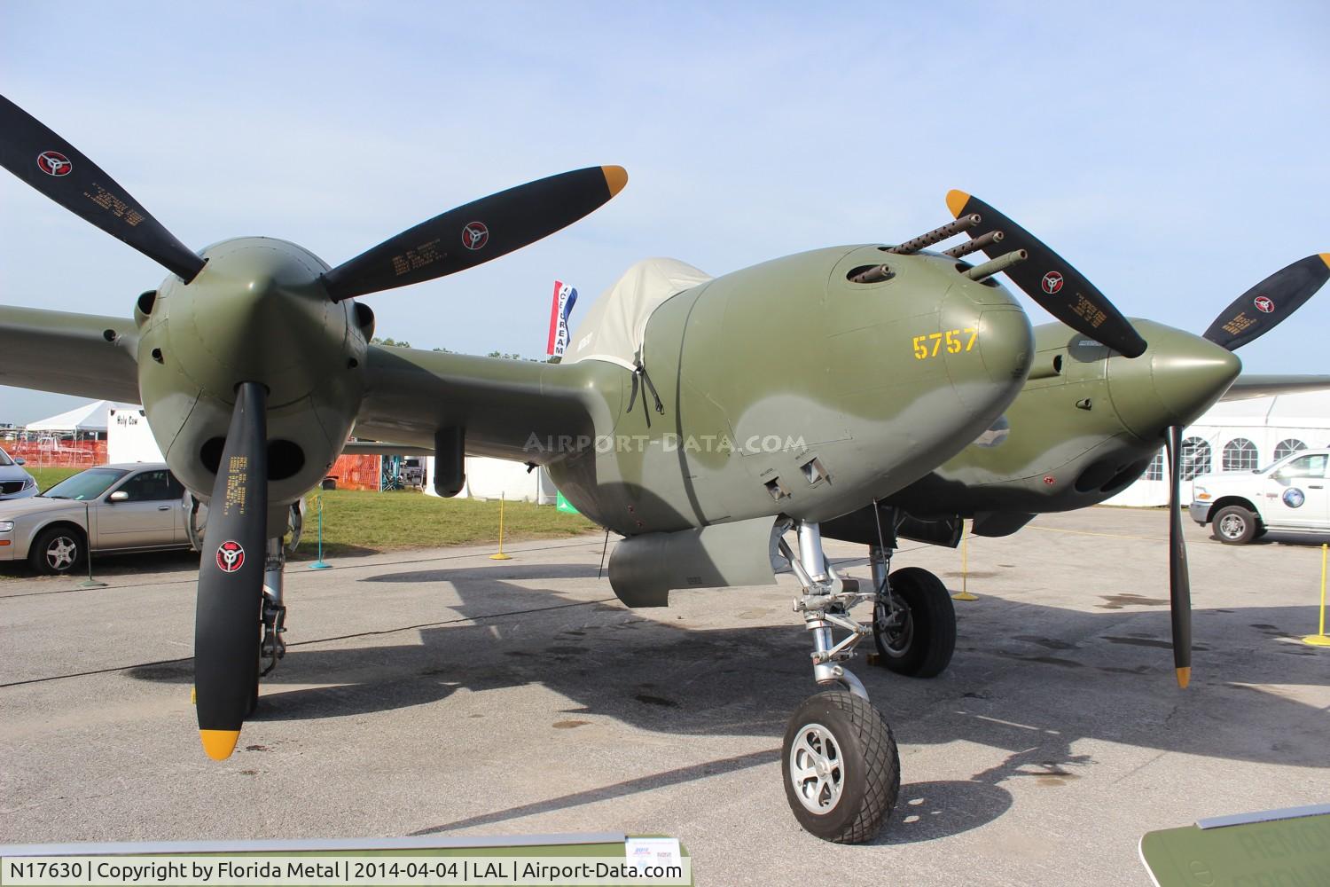 N17630, 1941 Lockheed P-38F C/N 41-7630 (222-5757), P-38F Glacier Girl