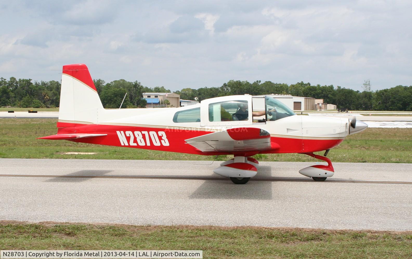 N28703, 1978 Grumman American AA-5B Tiger C/N AA5B0765, AA-5B