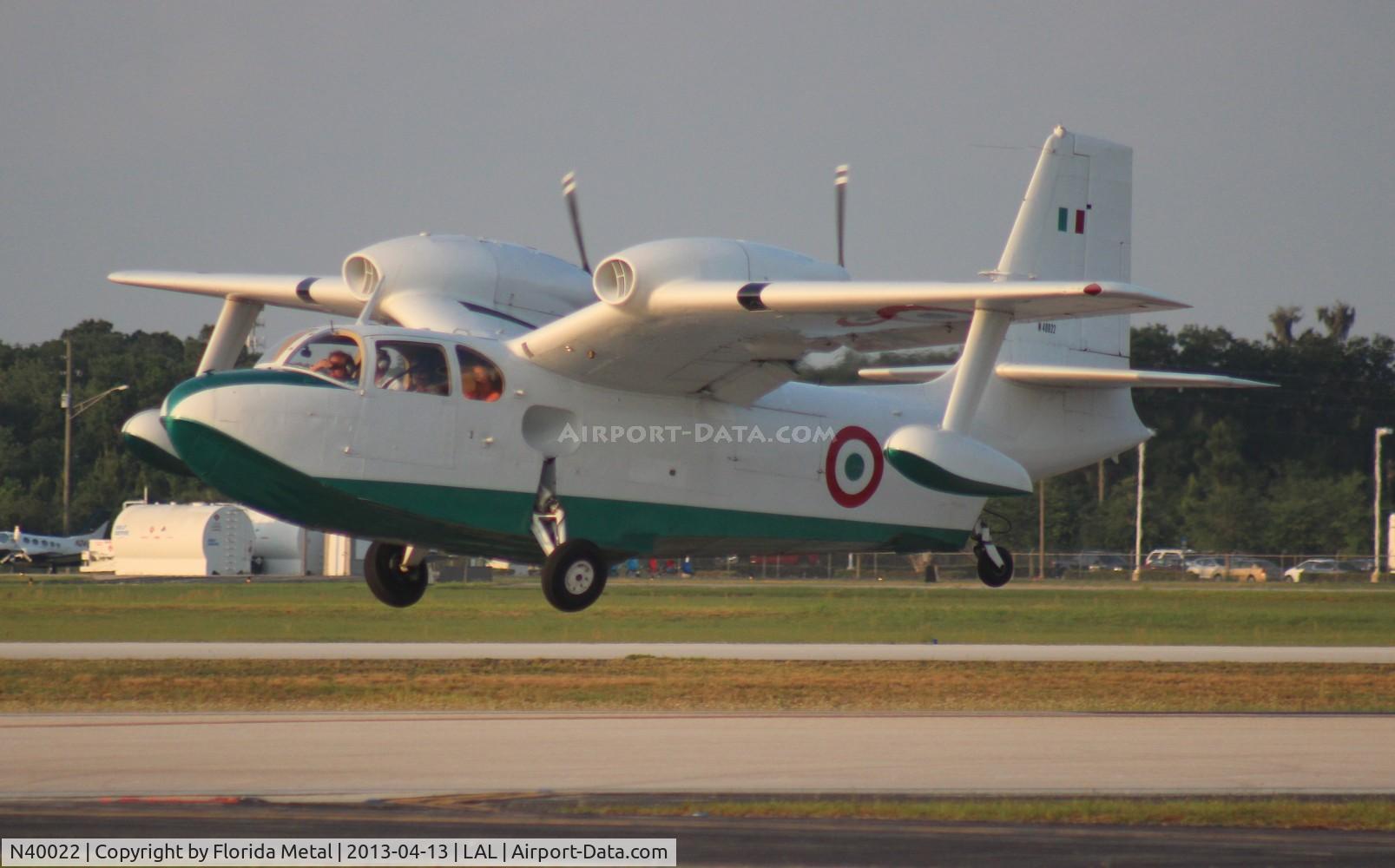 N40022, 1956 Piaggio P.136-L1 C/N 200, Piaggio P.136