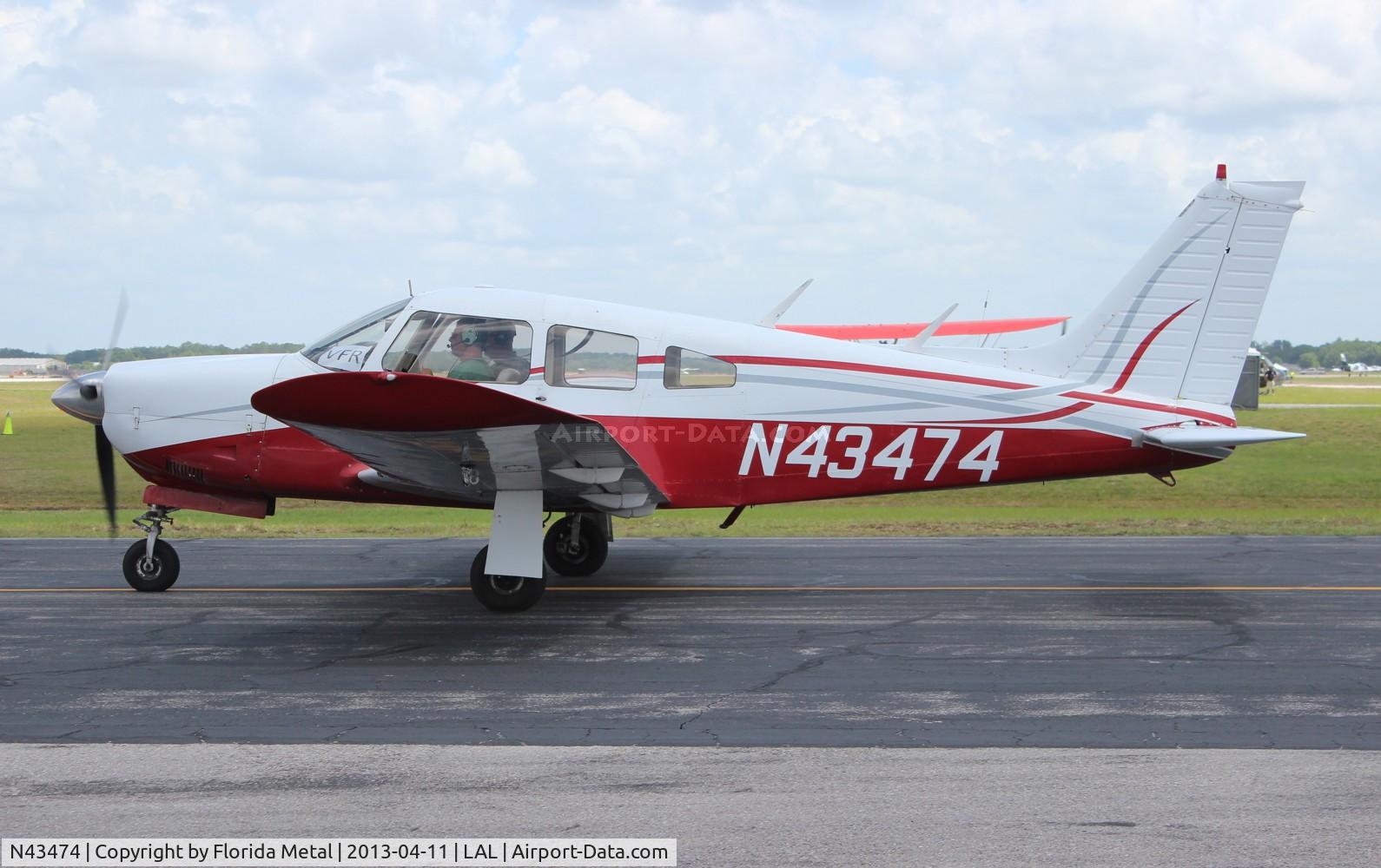 N43474, 1974 Piper PA-28R-200 Cherokee Arrow C/N 28R-7435273, PA-28R-200