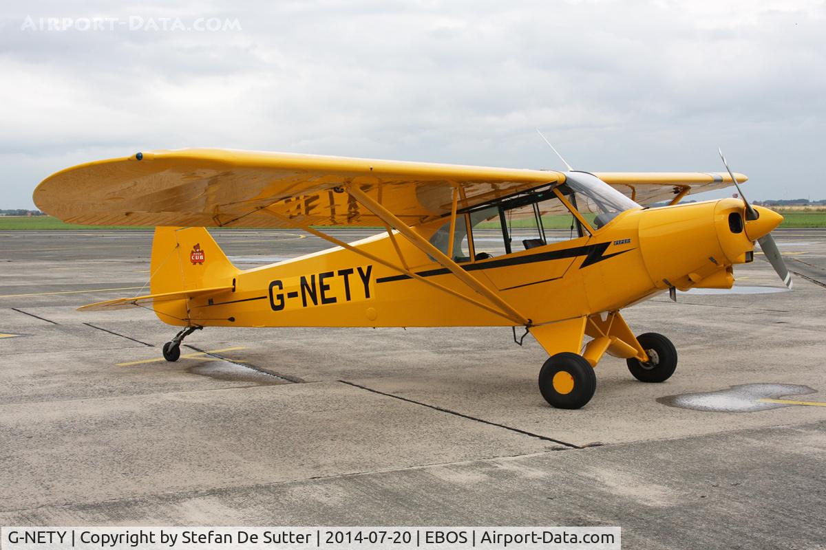 G-NETY, 1994 Piper PA-18-150 Super Cub C/N 1809108, Parked on apron 3.