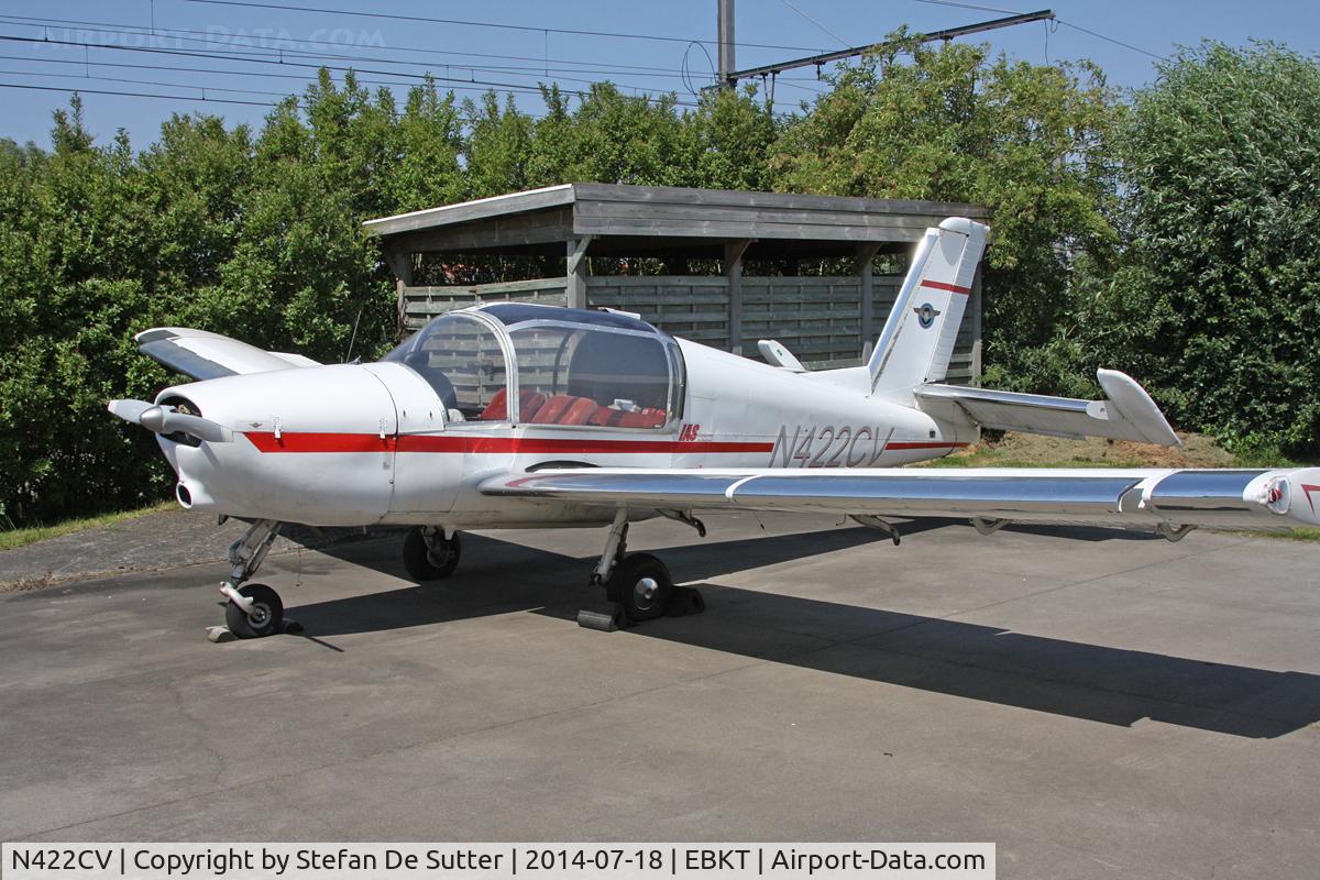 N422CV, 1970 Socata MS-880B Rallye Club C/N 1659, In for maintenance.