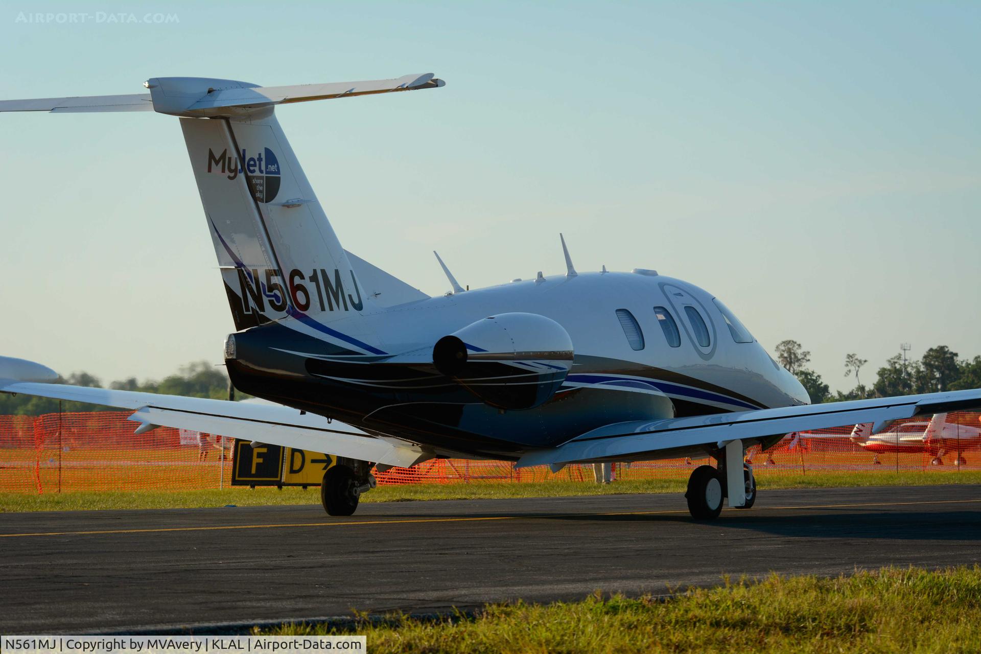 N561MJ, 2008 Eclipse Aviation Corp EA500 C/N 000140, 2014 Sun n Fun