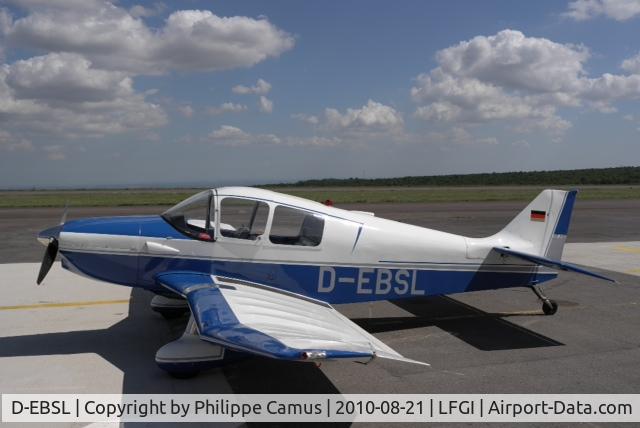 D-EBSL, 1966 CEA Jodel DR-250 Capitaine C/N 10, Picture of A/C taken in Darois A/P