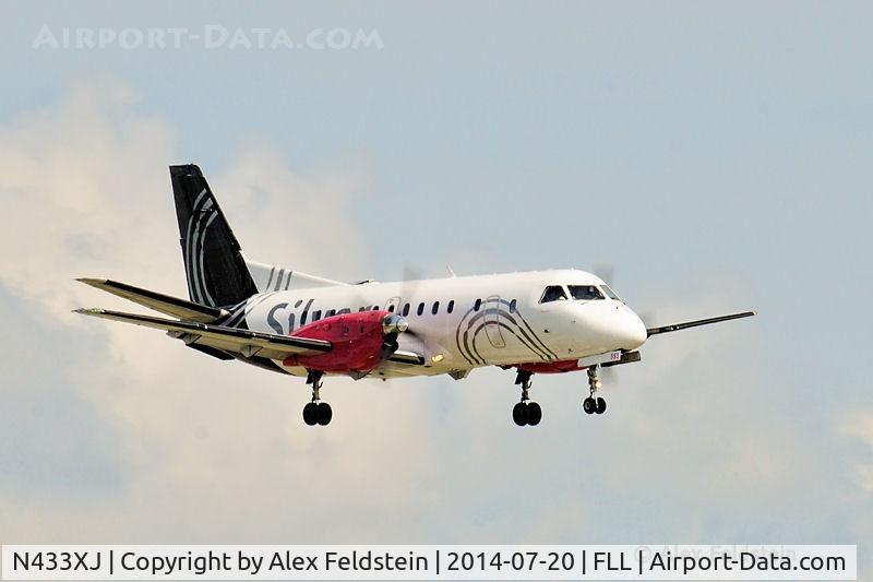 N433XJ, 1997 Saab 340B C/N 340B-433, Ft Lauderdale