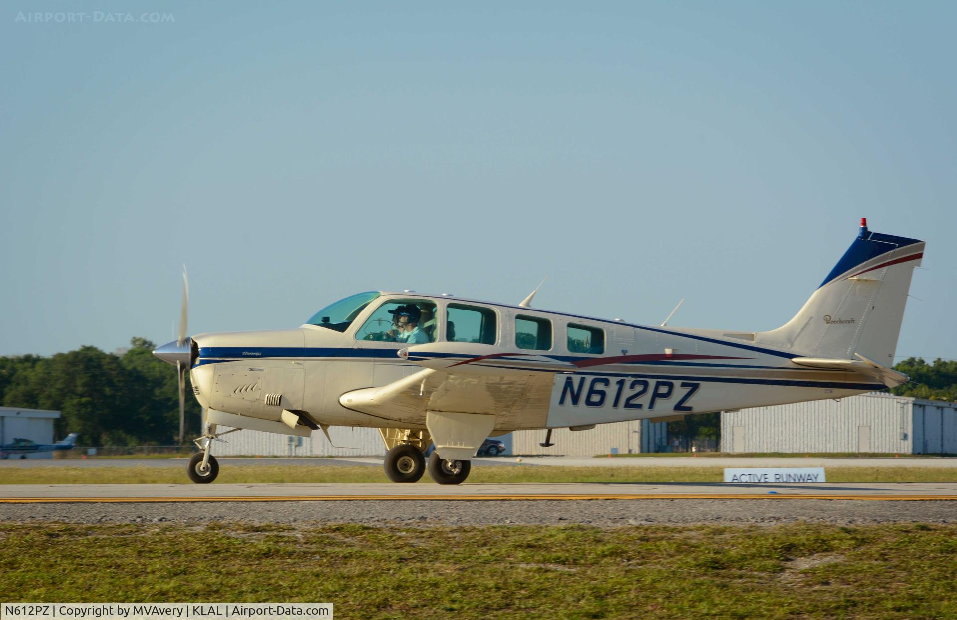 N612PZ, 1983 Beech A36 Bonanza 36 C/N E-2108, 2014 Sun n Fun