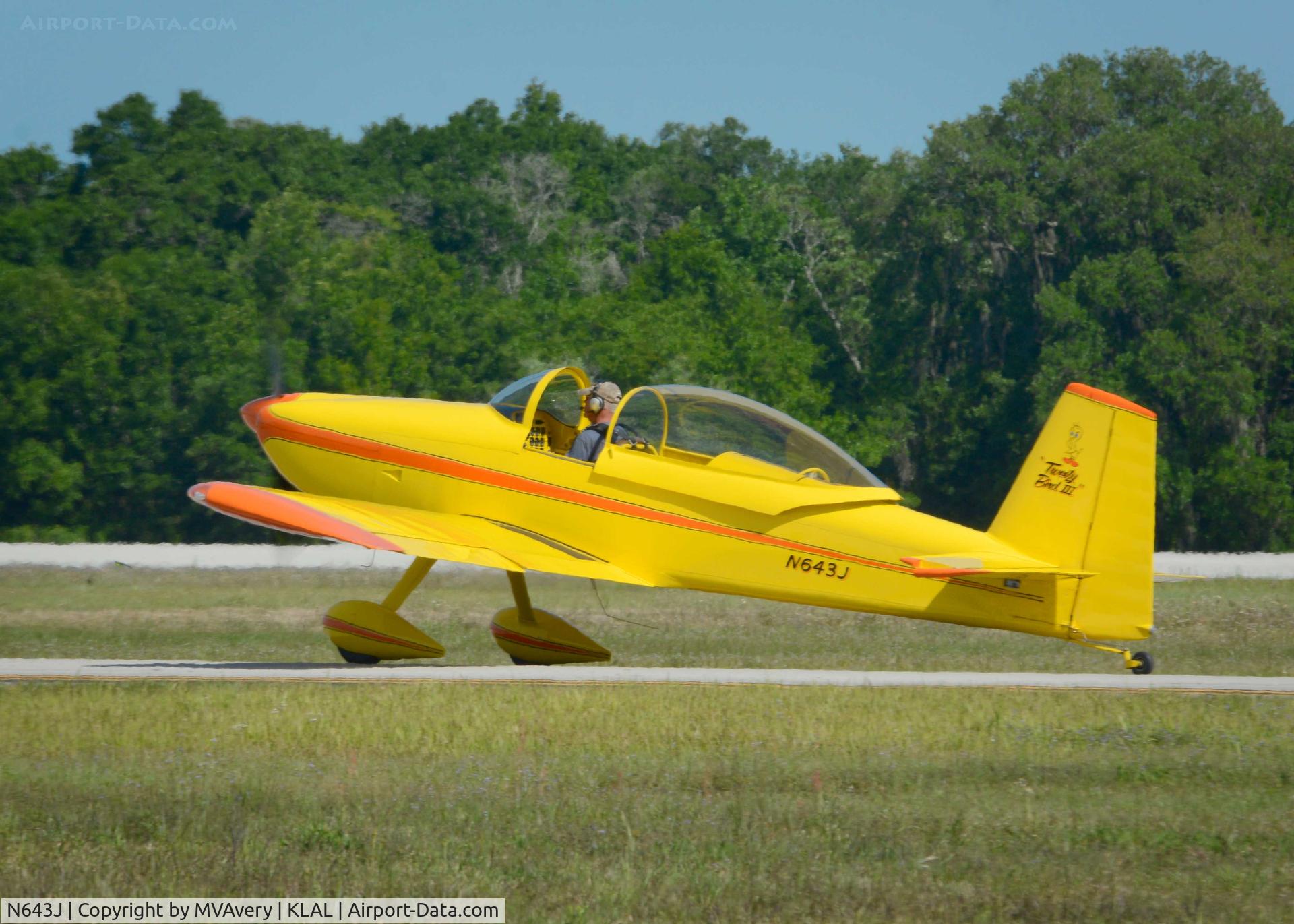 N643J, 2006 Vans RV-8 C/N 81716, 2014 Sun n Fun