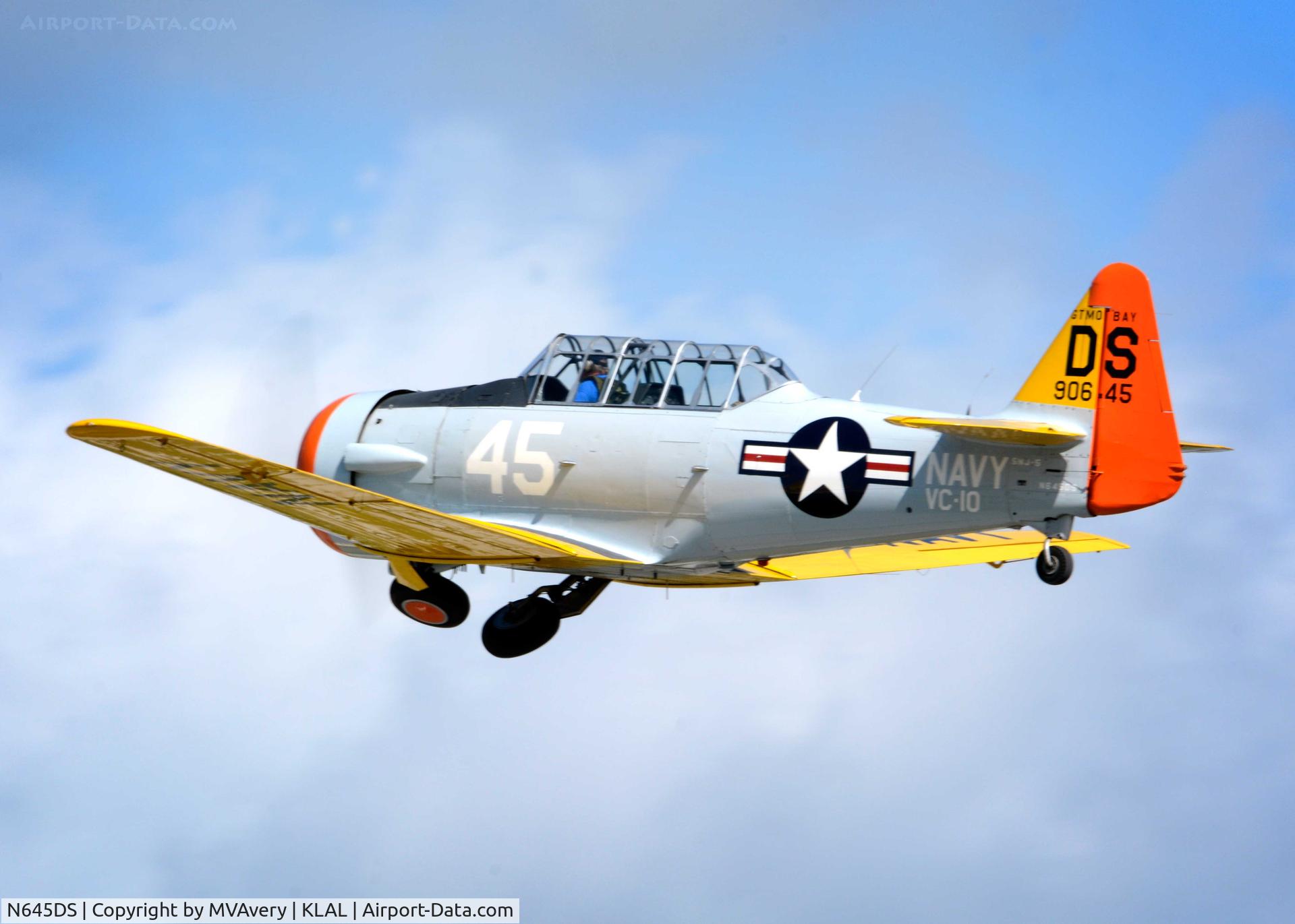 N645DS, 1944 North American SNJ-5 Texan Texan C/N 88-17678, 2014 Sun n Fun