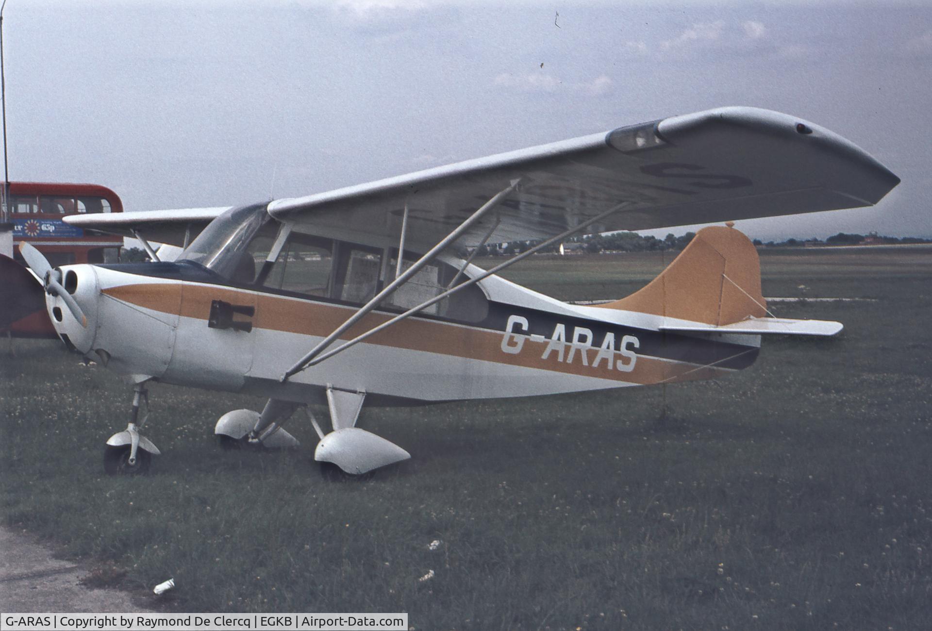 G-ARAS, 1960 Champion 7FC Tri-Traveler C/N 396, Biggin Hill  1975