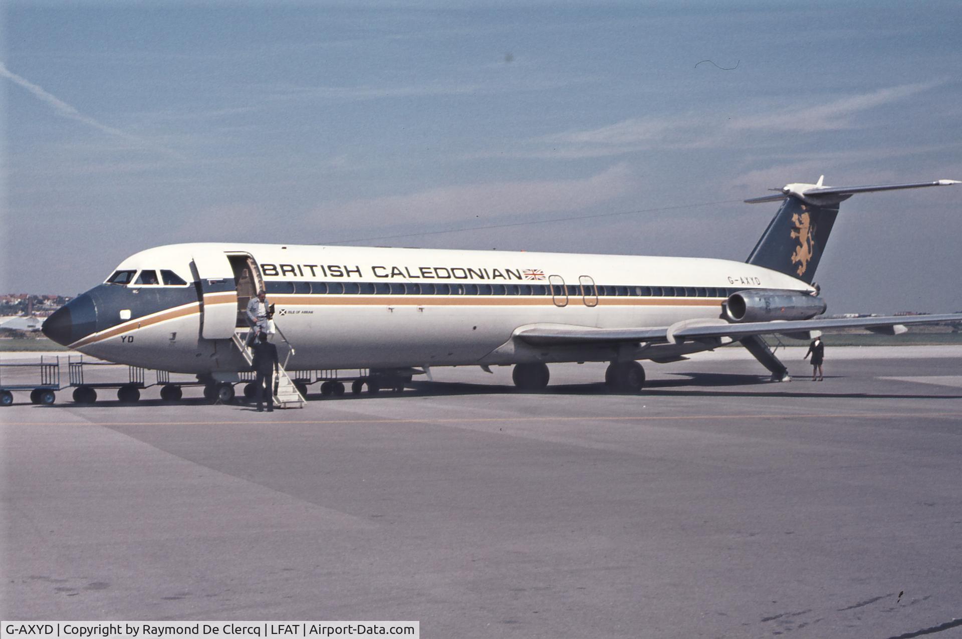 G-AXYD, 1970 BAC 111-509EW One-Eleven C/N BAC.210, Le Touquet  1975