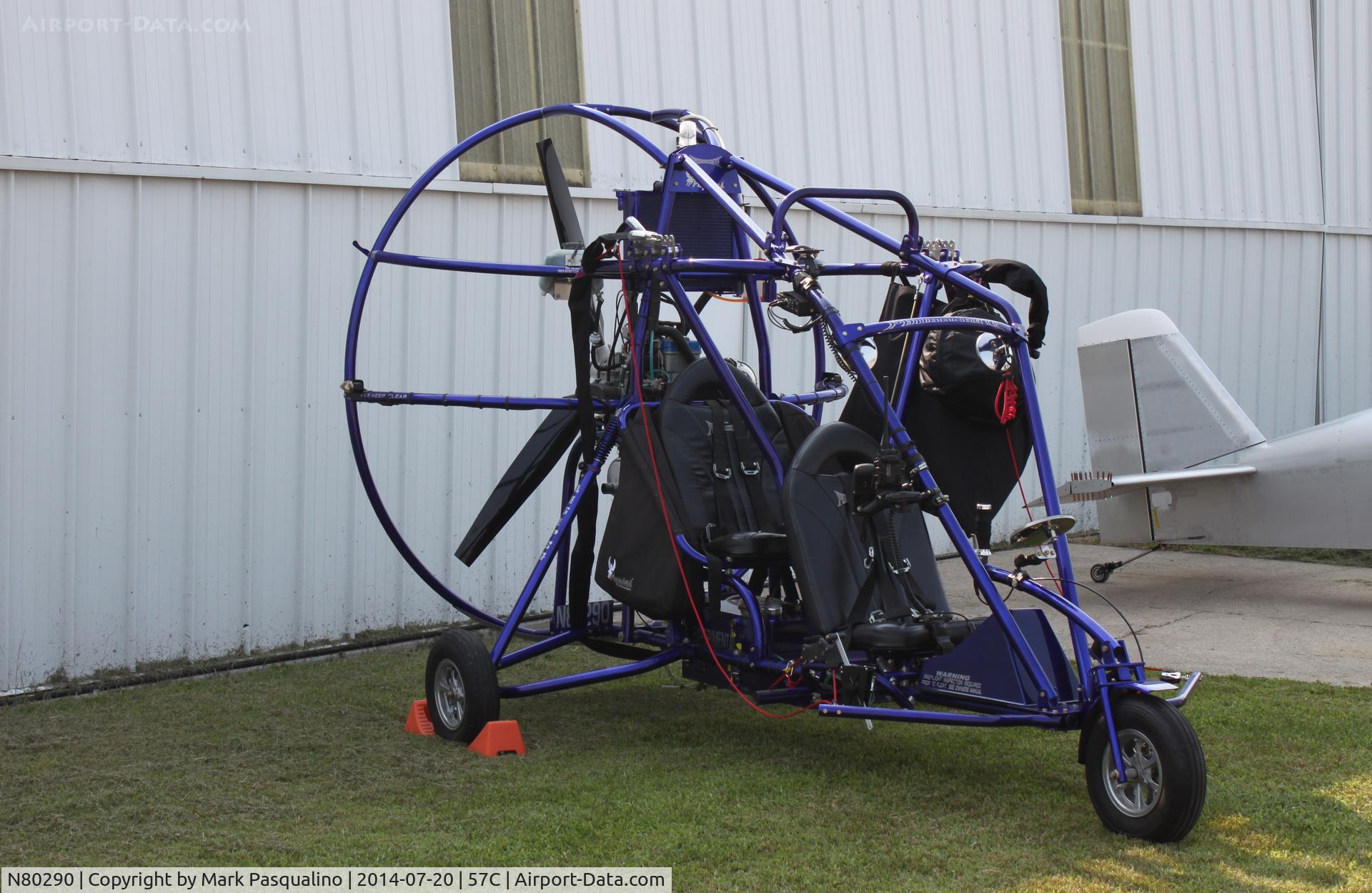 N80290, 2007 Powrachute Corp PEGASUS C/N A451 PEG, Powrachute Pegasus