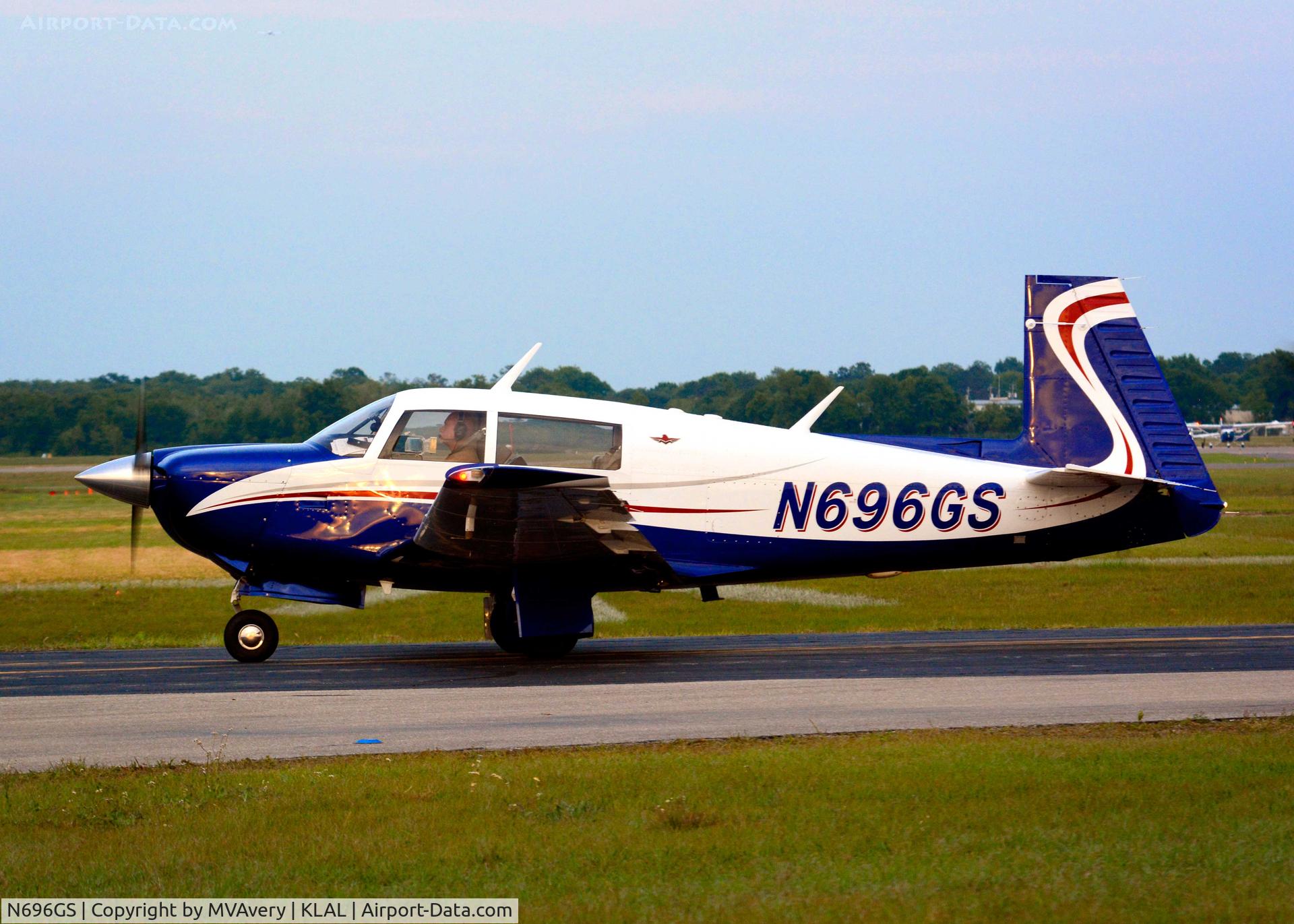 N696GS, Mooney M20J 201 C/N 24-1403, 2014 Sun n Fun