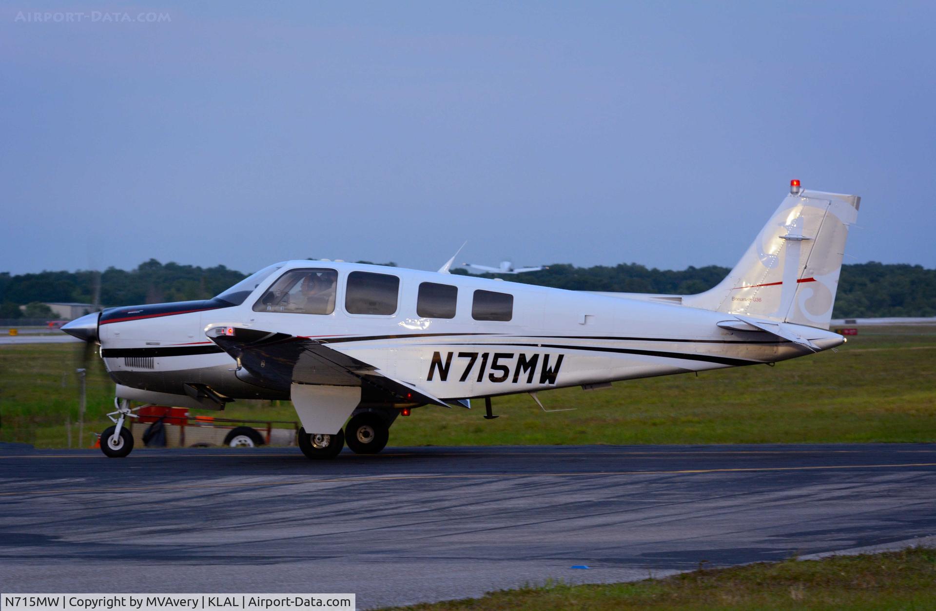 N715MW, Raytheon Aircraft Company G36 C/N E-3736, 2014 Sun n Fun