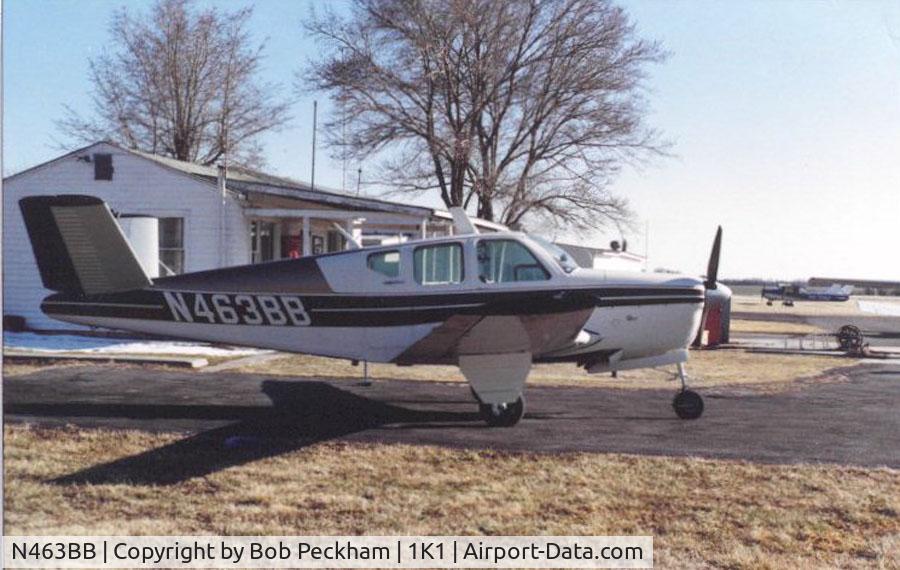 N463BB, 1956 Beech G35 Bonanza C/N D-4857, Owned at this time by Benton Airport Inc. (Bob Peckham Owner)
1988.