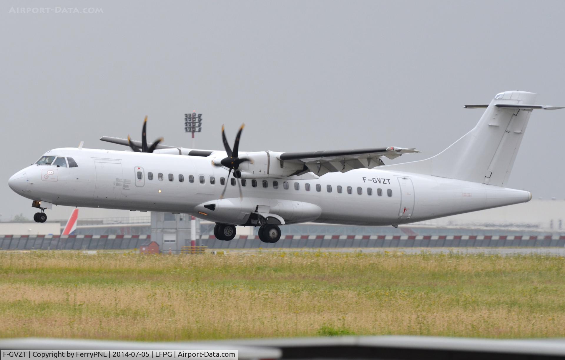 F-GVZT, 2008 ATR 72-212A C/N 789, Virgin white Airlinair Atr72
