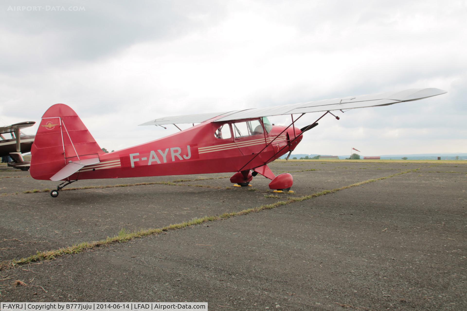 F-AYRJ, 1940 Porterfield CP-65 C/N 720, at Compiegne