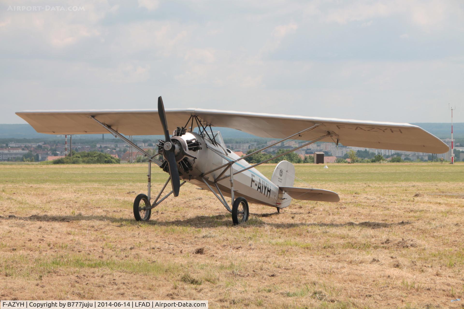 F-AZYH, Morane-Saulnier MS.181 C/N 1, at Compiegne