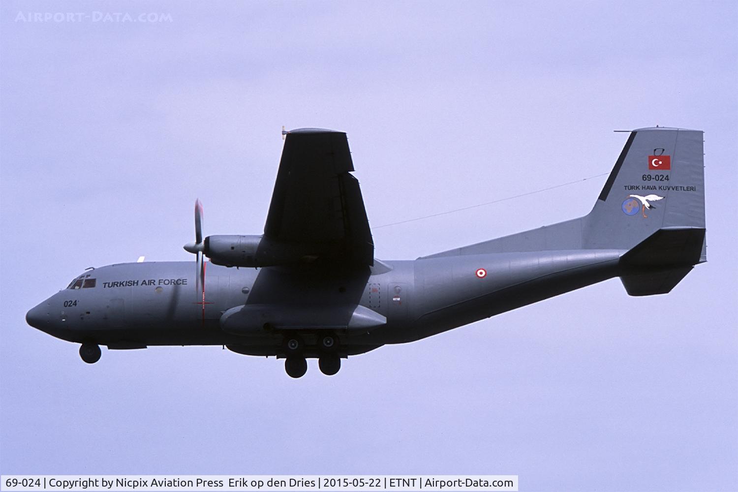 69-024, 1969 Transall C160D C/N D024, Additional transport capacity came in with this Turkish AF C-160D Transall