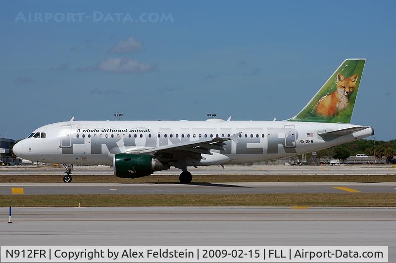 N912FR, 2002 Airbus A319-111 C/N 1803, Ft. Lauderdale