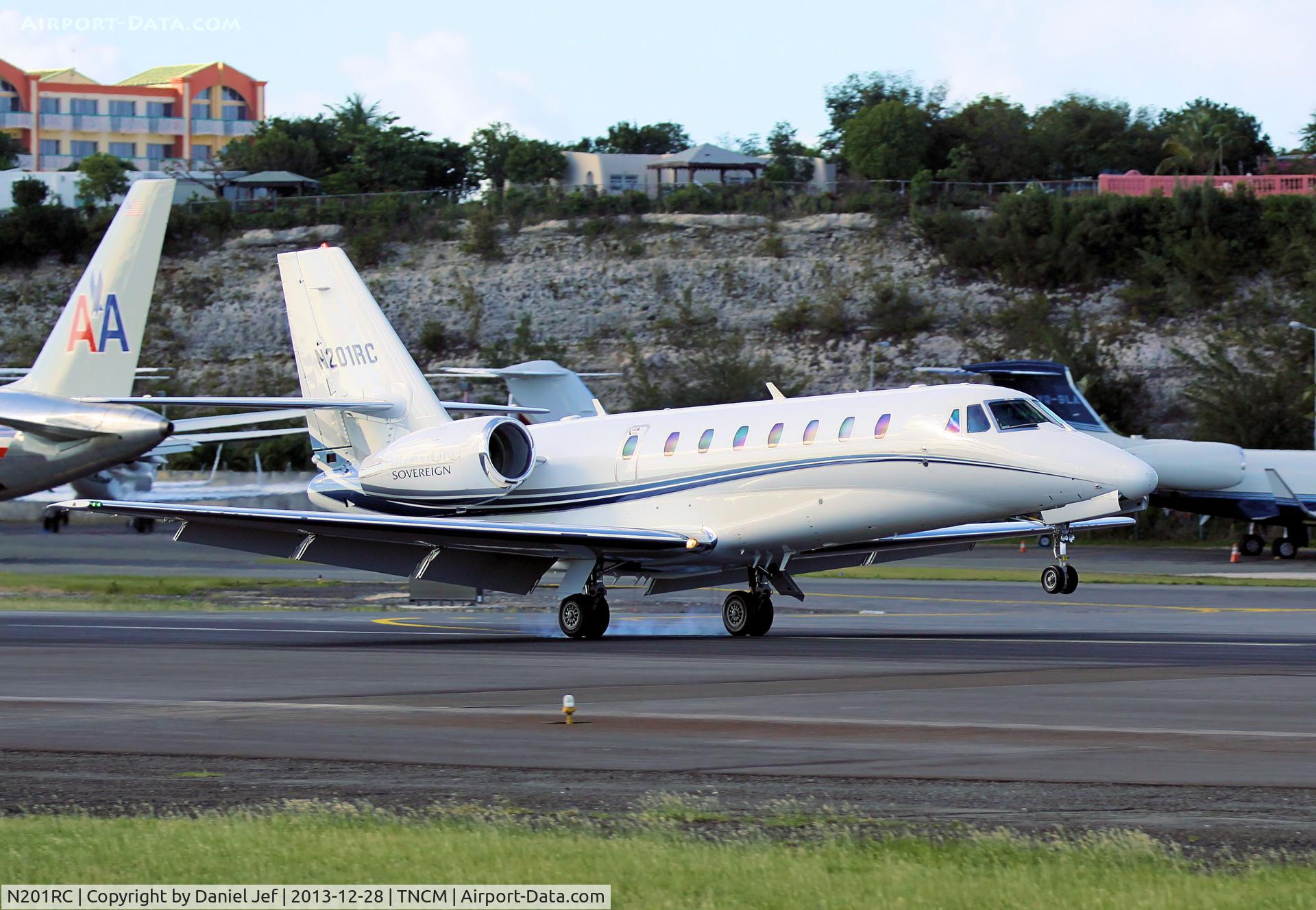 N201RC, 2008 Cessna 680 Citation Sovereign C/N 680-0256, N201RC