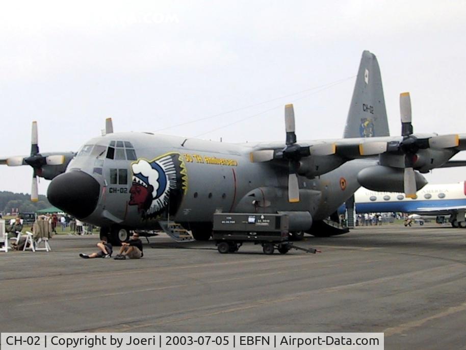 CH-02, 1972 Lockheed C-130H Hercules C/N 382-4460, Koksijde Air Show 2003